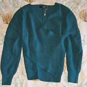 Teal sweater